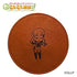 "Girls und Panzer: Love Love Operation!" Leather Coaster - Saori Takebe