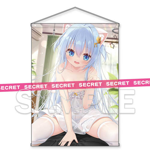 『電撃萌王』夜ノみつき描き下ろし お目覚めにゃんこの朝のおねだりX-RATEDタペストリー【B1】