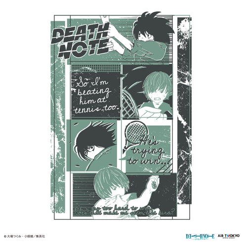 『DEATH NOTE』第1弾 シーンイラストパーカー 3(夜神月&L)ホワイト