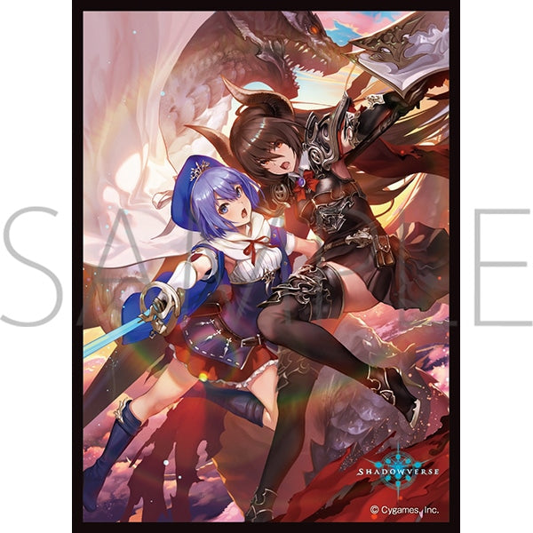 『Shadowverse』きゃらスリーブコレクション マットシリーズ「黒蒼の絆・フォルテ&ミリアム」(No.MT1801)