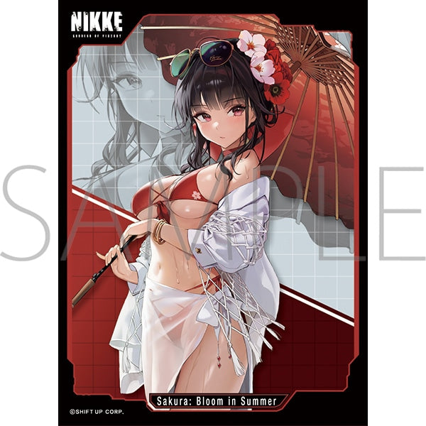 『勝利の女神:NIKKE』きゃらスリーブコレクション マットシリーズ「サクラ:ブルーム・イン・サマー」(No.MT2306)