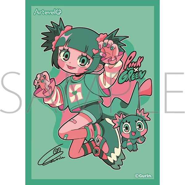 『Gurin.』Artevelo カードスリーブ「Candy dinosaur」(art-012)