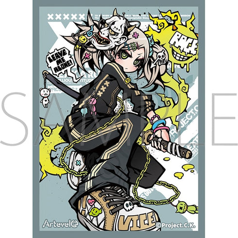『Artevelo』カードスリーブ Project.C.K. 「rage」(art-015)