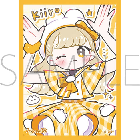 『Artevelo』カードスリーブ けけ 「うさcoちゃんズ きいろ」(art-027)