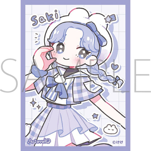 『Artevelo』カードスリーブ けけ 「うさcoちゃんズ さき」(art-029)