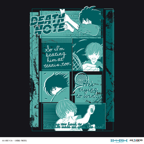 『DEATH NOTE』第1弾 シーンイラストパーカー 3(夜神月&L)ブラック
