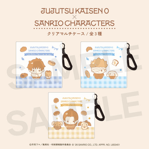 "Jujutsu Kaisen 0 × Sanrio Characters" Clear Multi-Case 02: Satoru Gojo & Cinnamoroll