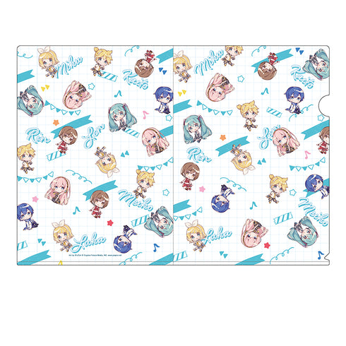 『ピアプロキャラクターズ』ぺたん娘クリアファイル