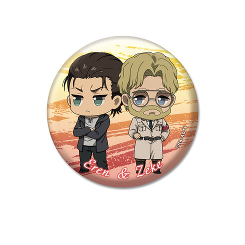 『進撃の巨人 The Final Season』ぷちっ娘缶バッジ vol.2 エレン&ジーク