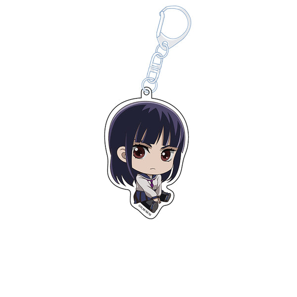"Night of the Living Cat" Flat-Chested Girl Acrylic Keychain: Kaoru