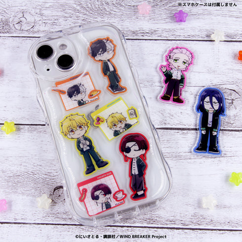 『WIND BREAKER』アクリルステッカー 02.集合B【202512再販】