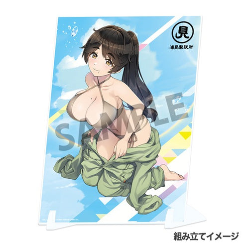 『ドルフィンウェーブ』ビジュアルアクリルプレート 山葉由芽(水着)