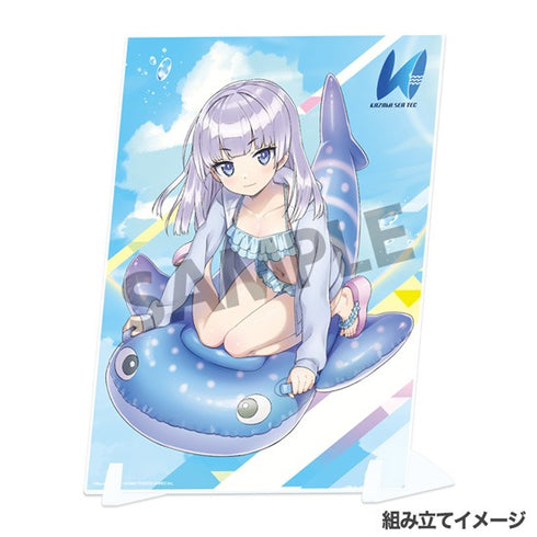 『ドルフィンウェーブ』ビジュアルアクリルプレート シュネー・ヴァイスベルグ(水着)