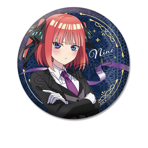 『五等分の花嫁∽』 描き下ろし缶バッジ 中野二乃