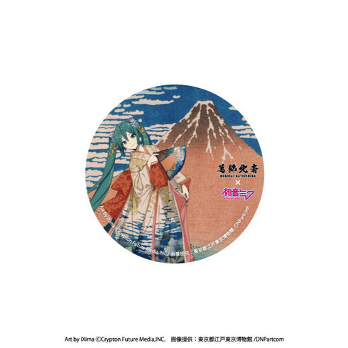 『葛飾北斎×初音ミク』缶バッジ全8種【トレーディング】 BOX