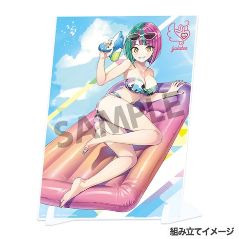 『ドルフィンウェーブ』ビジュアルアクリルプレート ヘリー・ルイス(水着)