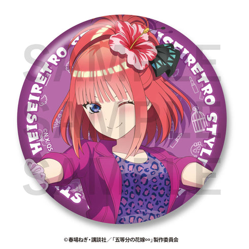 『五等分の花嫁∽』-平成レトロStyle- トレーディングメタリック缶バッジ BOX