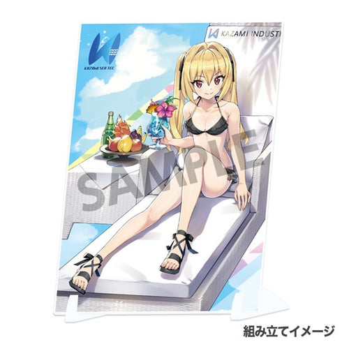 『ドルフィンウェーブ』ビジュアルアクリルプレート 風見エレン(水着)