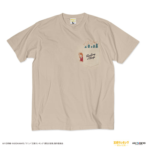 『王様ランキング 勇気の宝箱』キャラクターポケットTシャツ2(ヒリング)