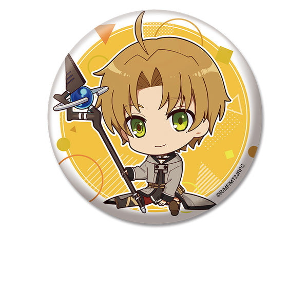 『無職転生II ~異世界行ったら本気だす~』 ぺたん娘缶バッジ ルーデウス