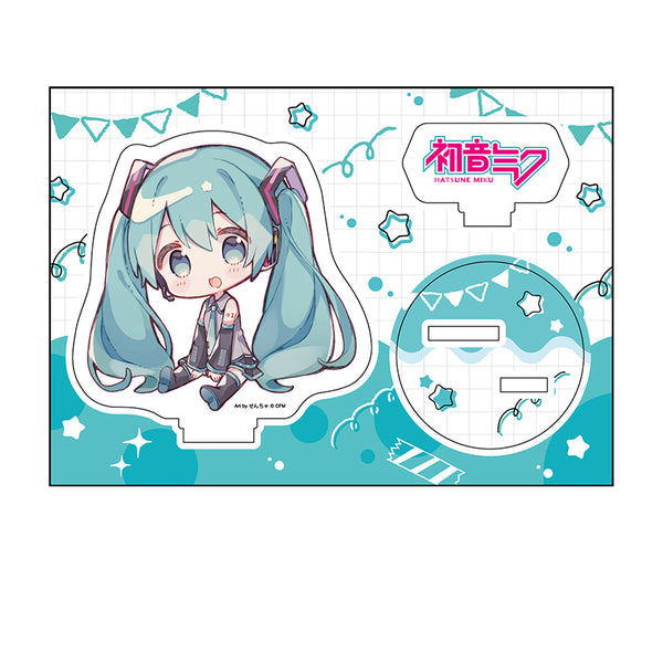 『ピアプロキャラクターズ』ぺたん娘アクリルフィギュア 初音ミク