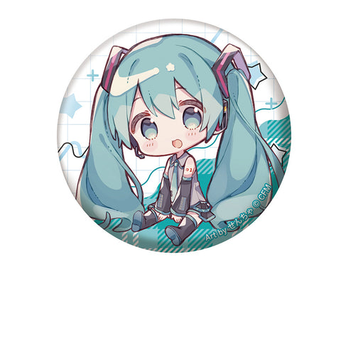 『ピアプロキャラクターズ』ぺたん娘缶バッジ 初音ミク