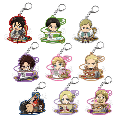 『進撃の巨人』トレーディングアクリルキーホルダー/カップインシリーズ2 BOX