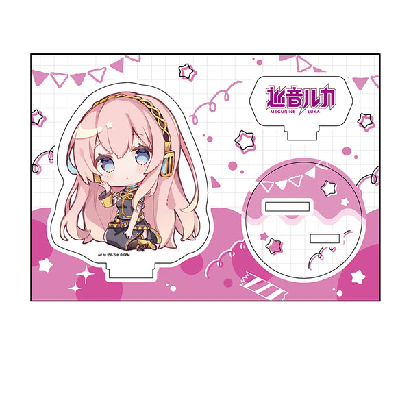 『ピアプロキャラクターズ』ぺたん娘アクリルフィギュア 巡音ルカ