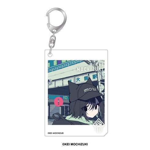 『望月けい』デザインアクリルキーホルダー デザインB