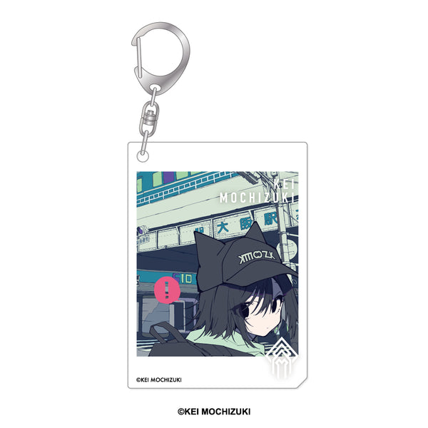 『望月けい』デザインアクリルキーホルダー デザインB