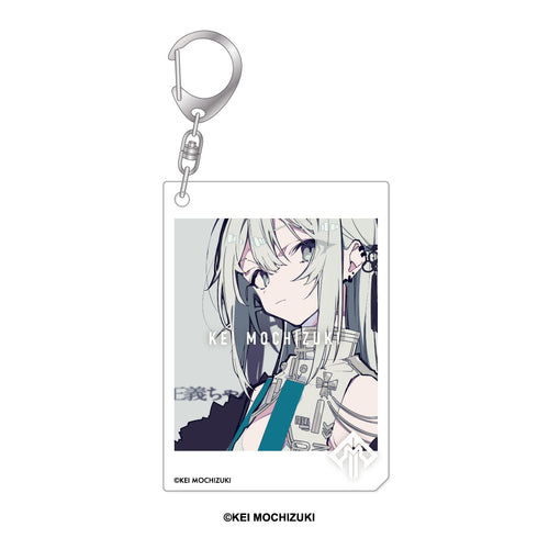 『望月けい』デザインアクリルキーホルダー デザインE