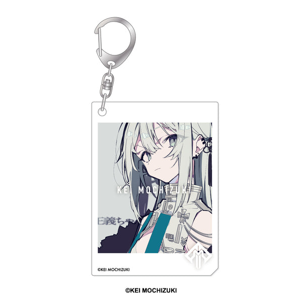 『望月けい』デザインアクリルキーホルダー デザインE