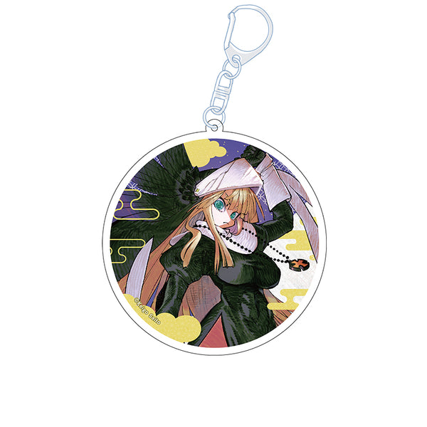 『異世界サムライ』 描き下ろしアクリルキーホルダー ギブリール=ルー