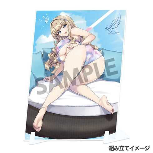『ドルフィンウェーブ』ビジュアルアクリルプレート ヴィーナ/綺羅星神奈(水着)