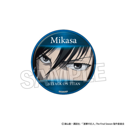 『進撃の巨人』缶バッジ~アイズコレクション~ ミカサ