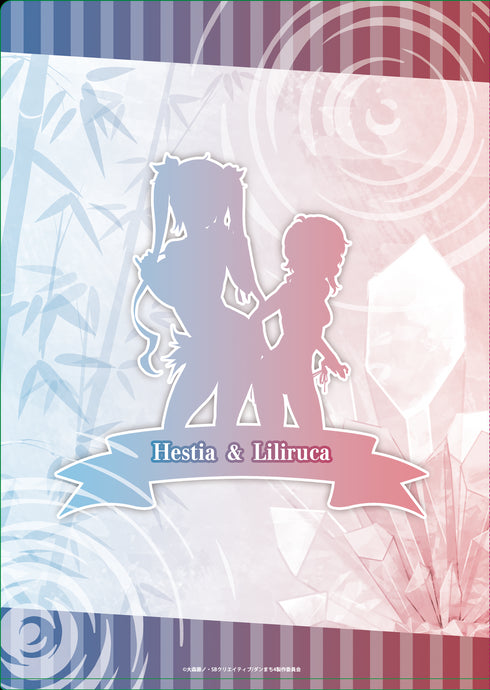 『ダンジョンに出会いを求めるのは間違っているだろうかIV』クリアファイル【ヘスティア&リリルカ・アーデ】