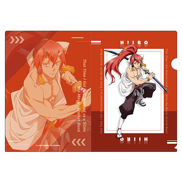 『転生したらスライムだった件 紅蓮の絆編』描き下ろしクリアファイル ヒイロ