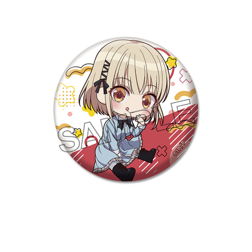 『ぽんのみち』ぺたん娘缶バッジ 河東ぱい