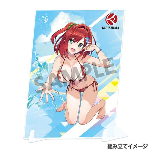 『ドルフィンウェーブ』ビジュアルアクリルプレート 咲宮入華(水着)