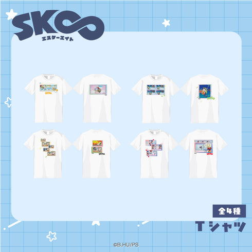 『オリジナルK∞ エスケーエイト』Tシャツ 01.暦&ランガ