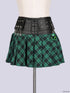 『しゅごキャラ!』QOOZA × しゅごキャラ! / チャーム付きレザーチェックスカート〔スゥモデル〕