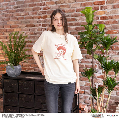 『進撃の巨人』TVアニメ シーンイラストTシャツ 2(蒸かした芋です!)