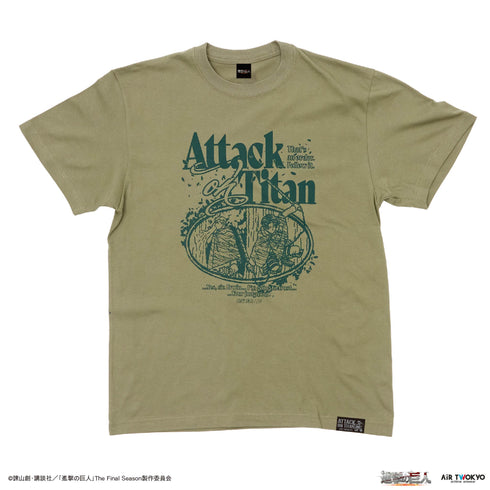 『進撃の巨人』TVアニメ 第11弾 シーンイラストTシャツ 2(エルヴィン&リヴァイ)