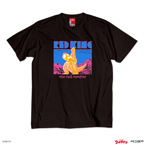 『ウルトラマンシリーズ』第2弾 アメコミイラストTシャツ 1(レッドキング)ブラック
