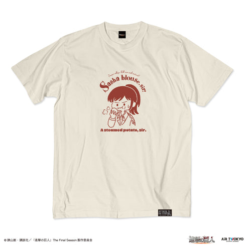 『進撃の巨人』TVアニメ シーンイラストTシャツ 2(蒸かした芋です!)