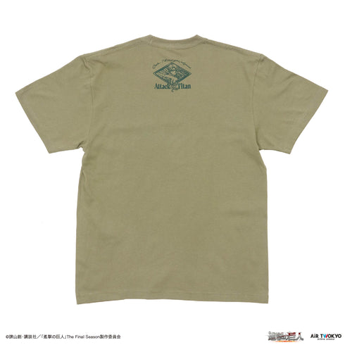 『進撃の巨人』TVアニメ 第11弾 シーンイラストTシャツ 2(エルヴィン&リヴァイ)