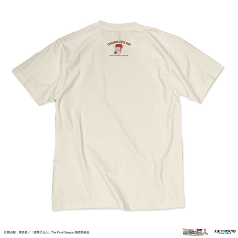 『進撃の巨人』TVアニメ シーンイラストTシャツ 2(蒸かした芋です!)