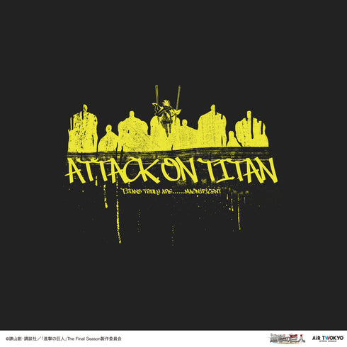 『進撃の巨人』The Final Season ウォールアート第2弾 Tシャツ(ハンジ)
