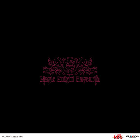 『魔法騎士レイアース』第2弾 デコラティブTシャツ 1(獅堂光&ノヴァ)ブラック