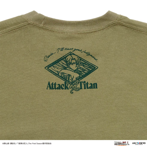 『進撃の巨人』TVアニメ 第11弾 シーンイラストTシャツ 2(エルヴィン&リヴァイ)